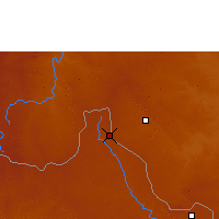 Nearby Forecast Locations - Kipushi - Carte