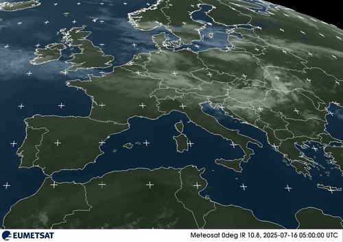 Image satellite Espagne!