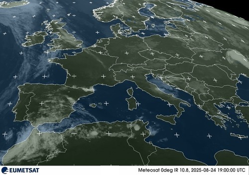 Image satellite Pays-Bas!