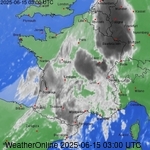 Images satellite de France