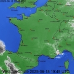 Images satellite de France