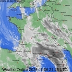 Images satellite de France