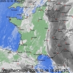 Images satellite de France
