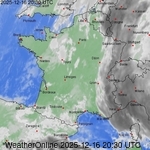 Images satellite de France