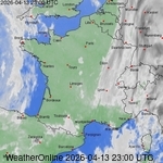 Images satellite de France