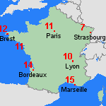 Pr&eacute;visions mer, 17.12. France