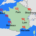 Pr&eacute;visions jeu, 18.12. France