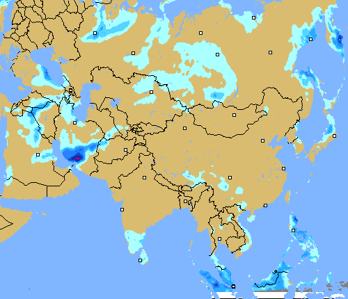 Pr&eacute;cipitations (3 h) !