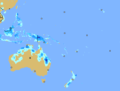 Pr&eacute;cipitations (3 h) !